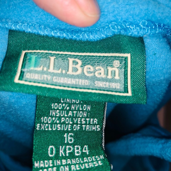 Ll Bean youth winter snow ski pants size 16 - Picture 6 of 6
